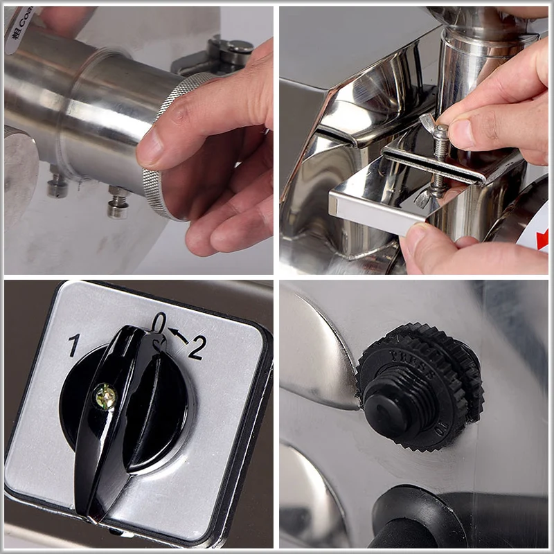 Шлифовальная машина XEOLEO для зерна шлифовальная зерновая 40 кг/ч электрическая