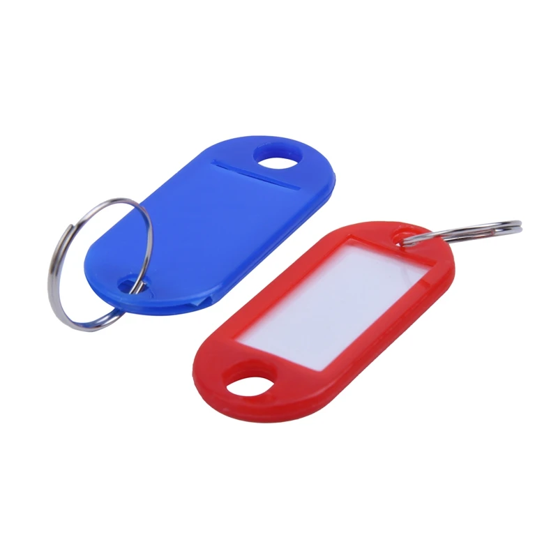 

Key Ring Tags - Mixed Colours 20 Twenty Color random