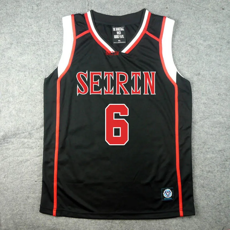 Kuroko's Basketball/Kuroko No Basuke II Kagami Taiga SEIRIN черный/красный костюм для косплея Джерси
