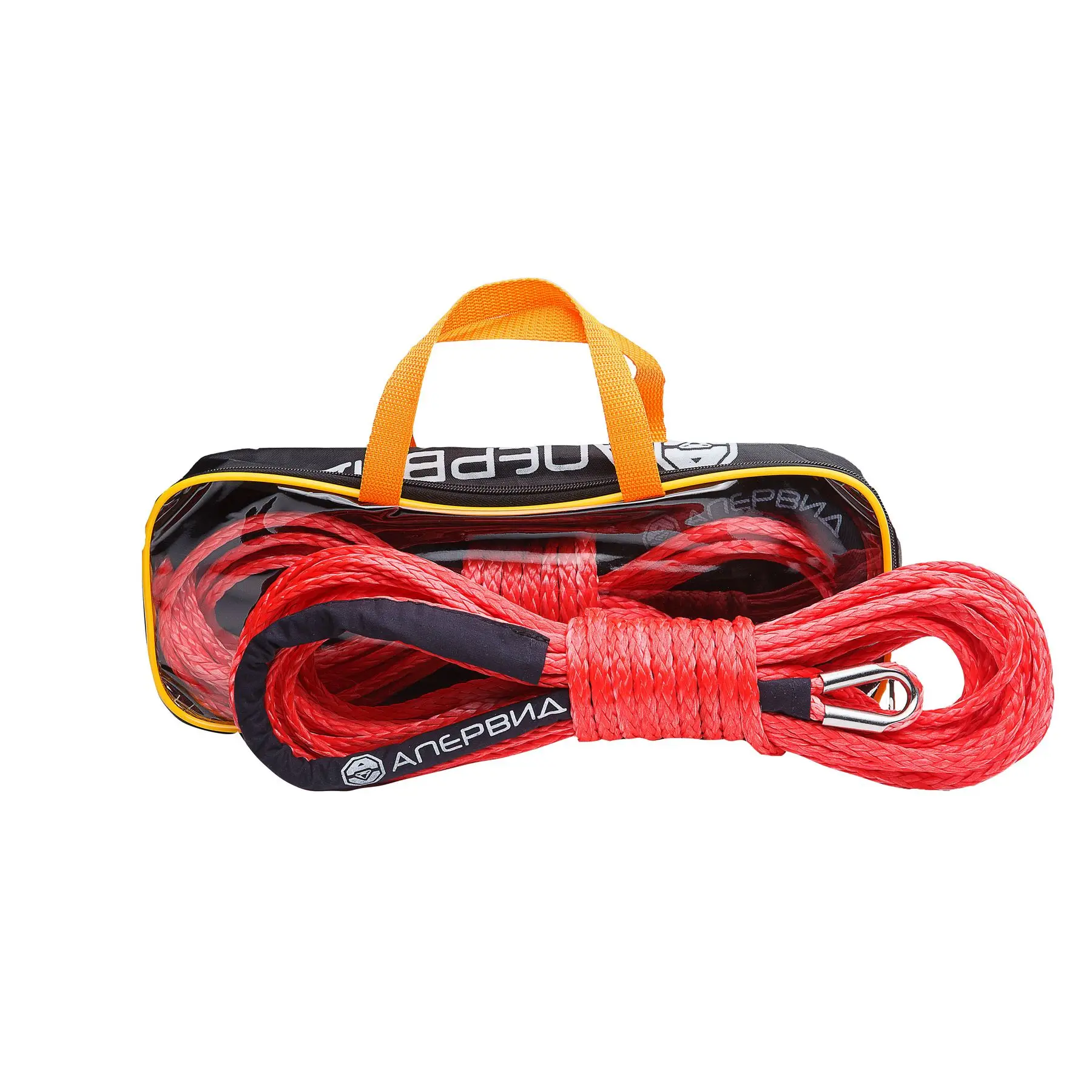 Трос для лебедки APERVID из СВМПЭ d=6 мм длина 12 м Wire Rope for winch of UHMWPE d = 0 24" length m |