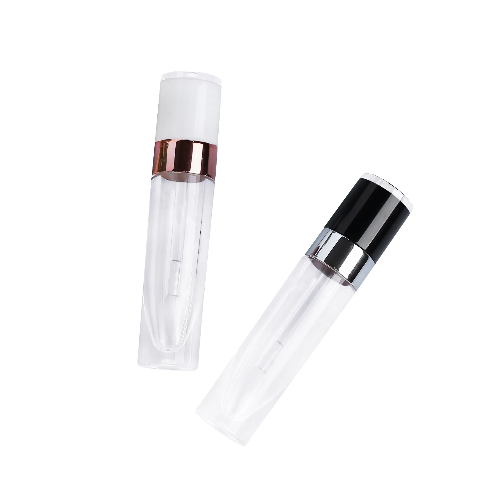 

5 Pcs 8ml Empty Lip Gloss Bottle Clear Lip Balm Container Diy Tool Refillable Bottles Lip Gloss Tube Travel Makeup Tools