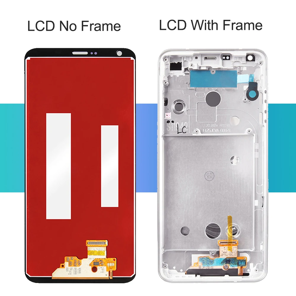 ЖК экран H870 для LG G6 5 7 дюйма без битых пикселей дисплей сенсорный дигитайзер