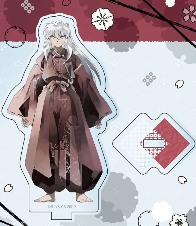 

Аниме Inuyasha Sesshoumaru Higurashi Kagome Miroku искусственная Модальная пластина Дисплей косплей настольные украшения игрушки