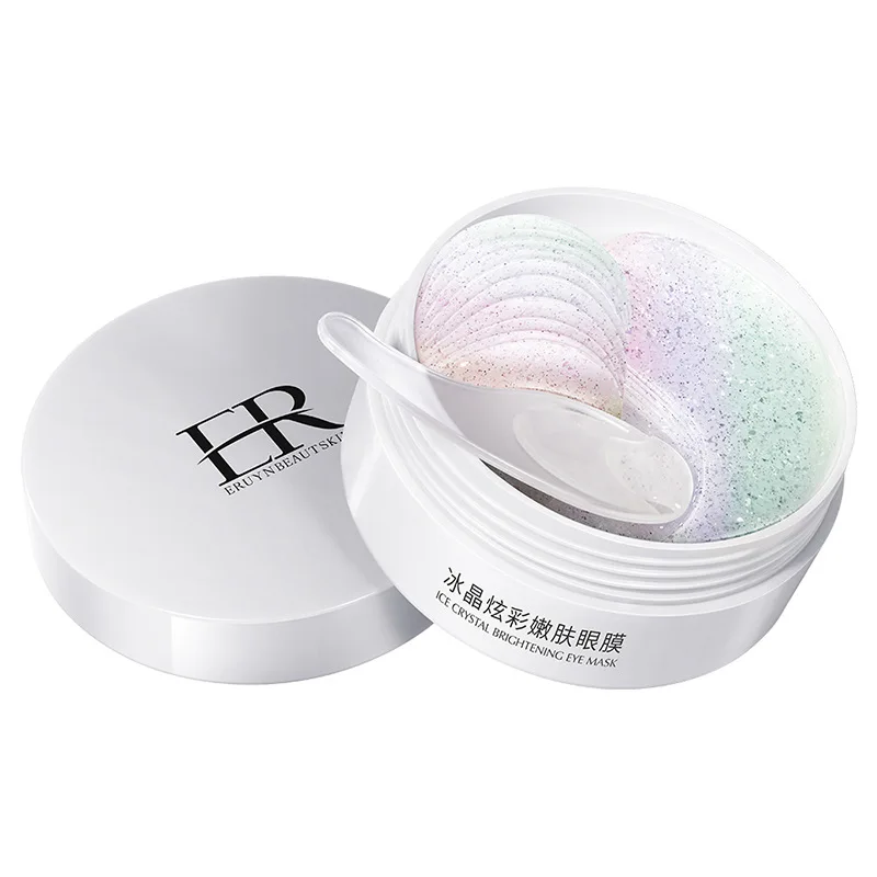 60 шт. водорослей маска для глаз глубокое отбеливание увлажняющие накладки снять!