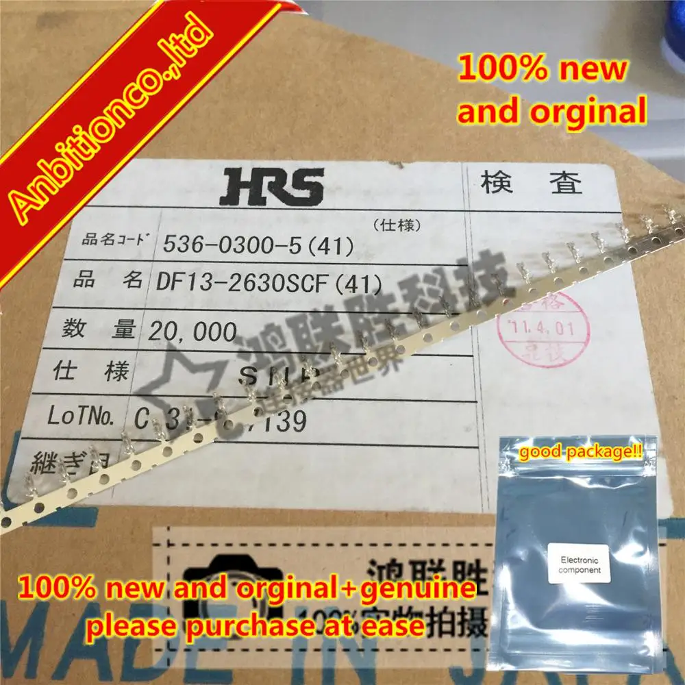 10-100 шт. 100% Новый оригинальный DF13-2630SCF Диаметр Лески: 26-30AWG в наличии