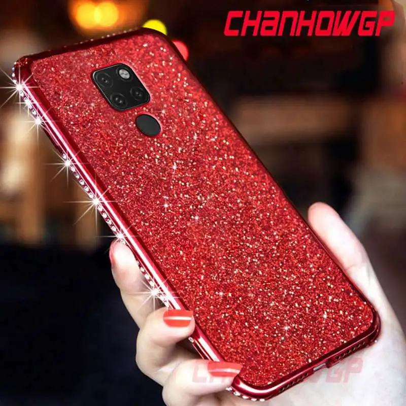 Блестязий мягкий чехол для Huawei Honor 10 8A 8X 7C 7A mate 20 P30 P20 Pro 10i Lite Y7 Y6 Y5 2019 Prime 2018 P smart плюс