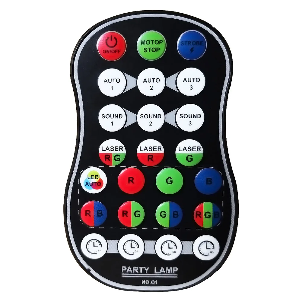 Миниатюрный сценический светодиодный лазерный прожектор с 60 узорами лампа для