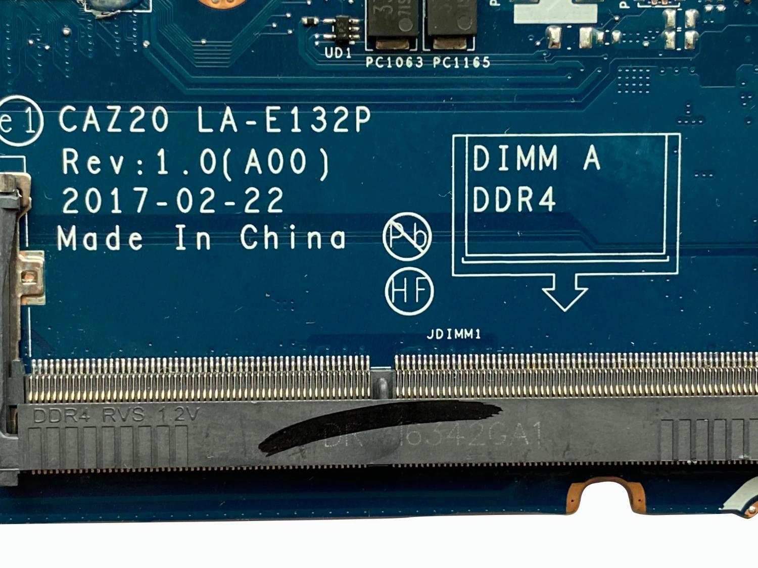 Высокое качество CN-0R0YRF для DELL Inspiron 7480 Материнская плата ноутбука CAZ20 LA-E132P SR340 I5-7300U