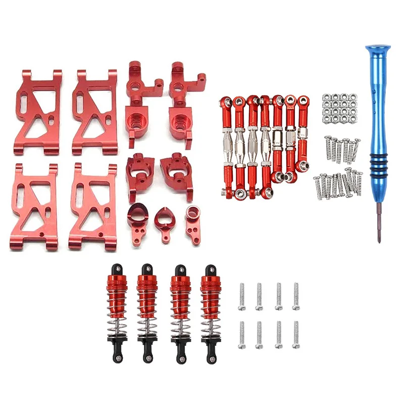 Для WLtoys 1:14 144001 RC автомобильные металлические детали для модернизации рулевое