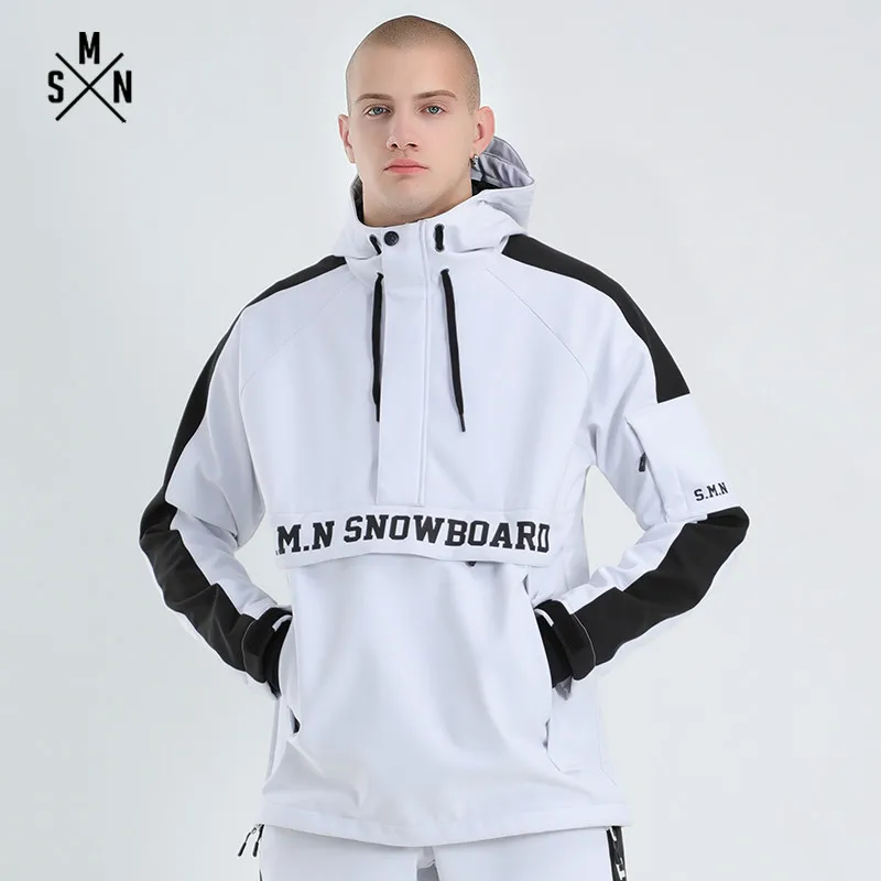 Зимний лыжный костюм SMN для пары куртка сноуборда штаны ветрозащитный