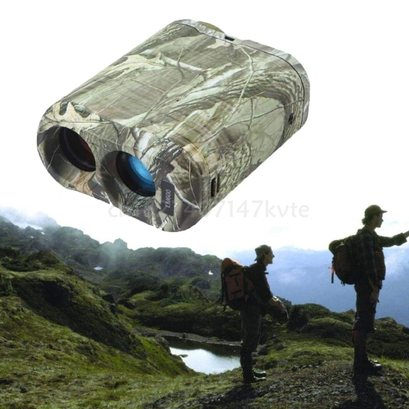 

600/900m 6X Rangefinder Distance Meter Speed Tester Range Finder for Golf Hunt