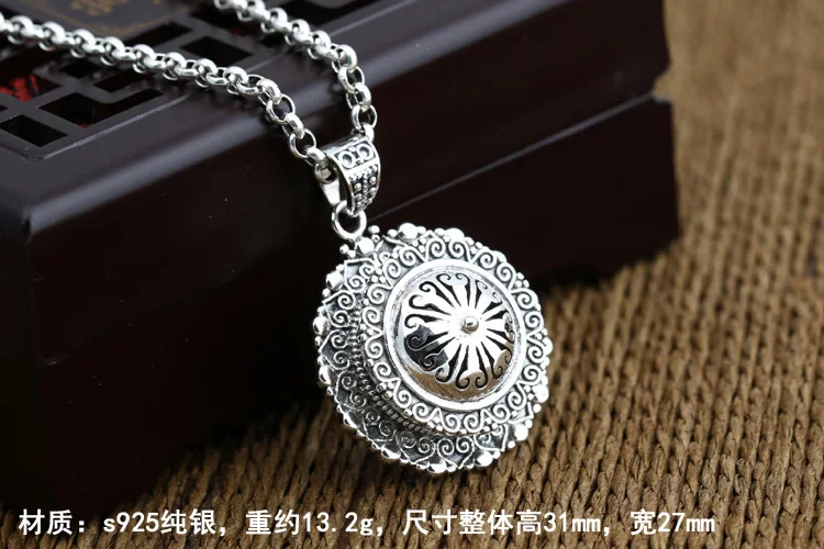 Ювелирные изделия из стерлингового серебра S925 пробы в стиле ретро тайские модели