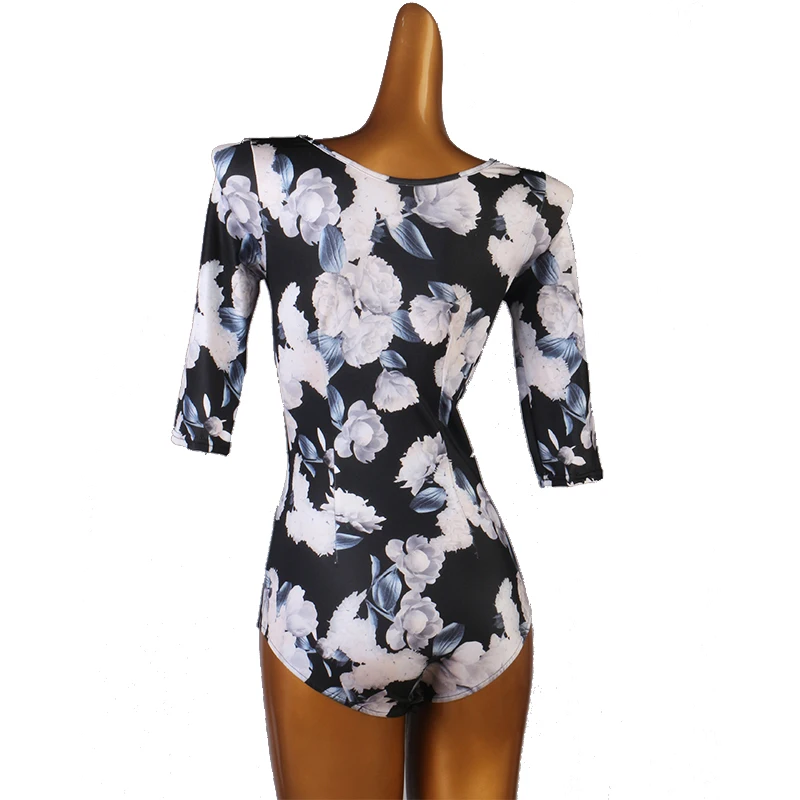 Новые Топы для латиноамериканских танцев трико цельные топы национального