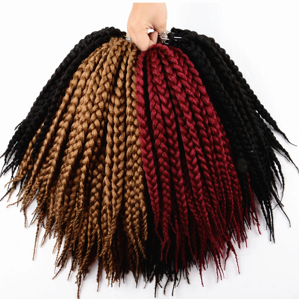 Полная Звезда 12 &quot18&quot 22 &quot на крючках косички синтетические волосы Стиль