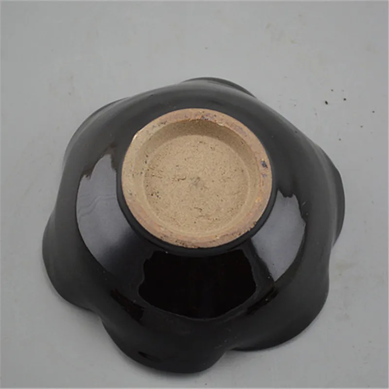 Песня печь Jizhou Агат глазурь цветок экспортный товар Чаша Античная фарфоровая |