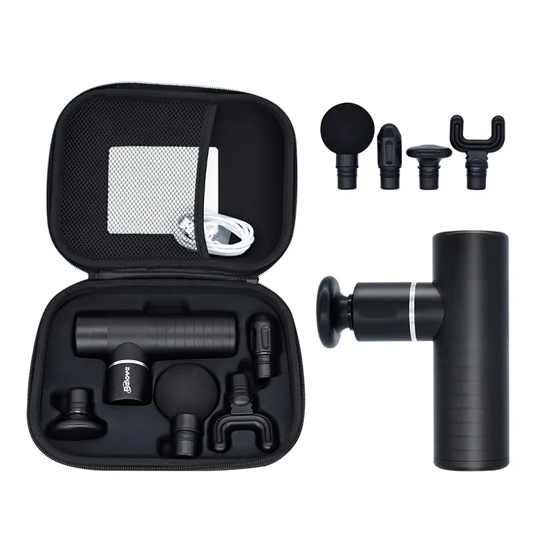 

New Fascia Gun Fitness Massager To Relax Muscles Electric Shock Gun Vibration Massage Fascia Device