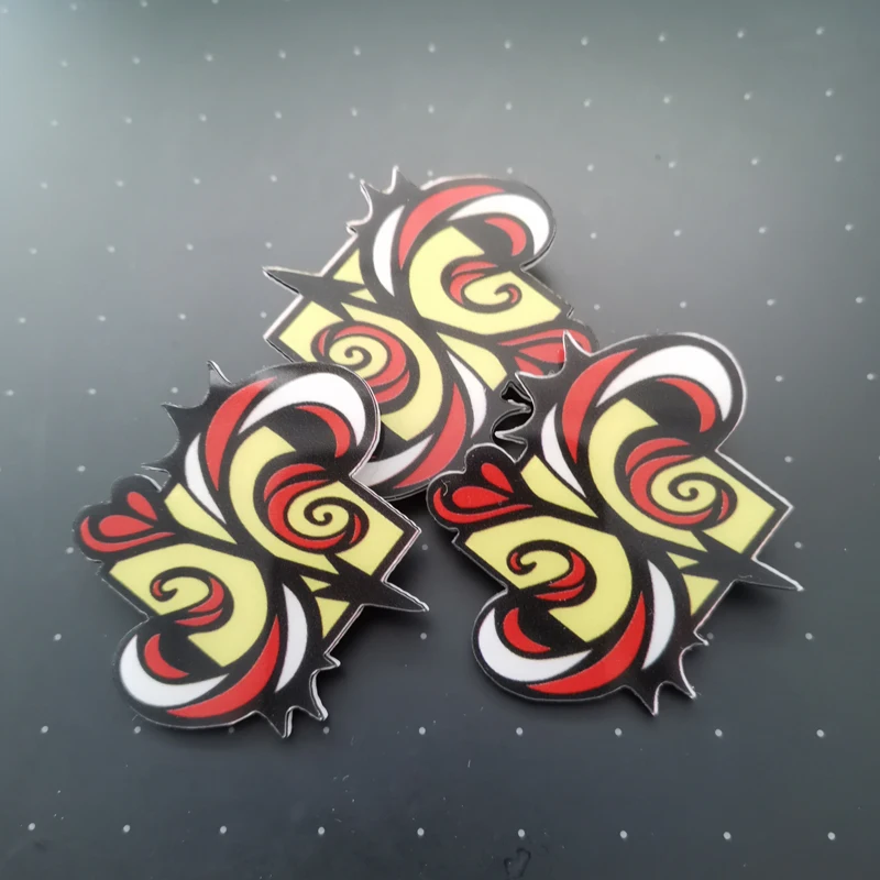 

Anime SK EIGHT SK8 the Infinity Miya REKI SNOW Cherry Blossom Badge Brooch Pin Cartoon Bag Pendant Button Pin Cospaly Collection