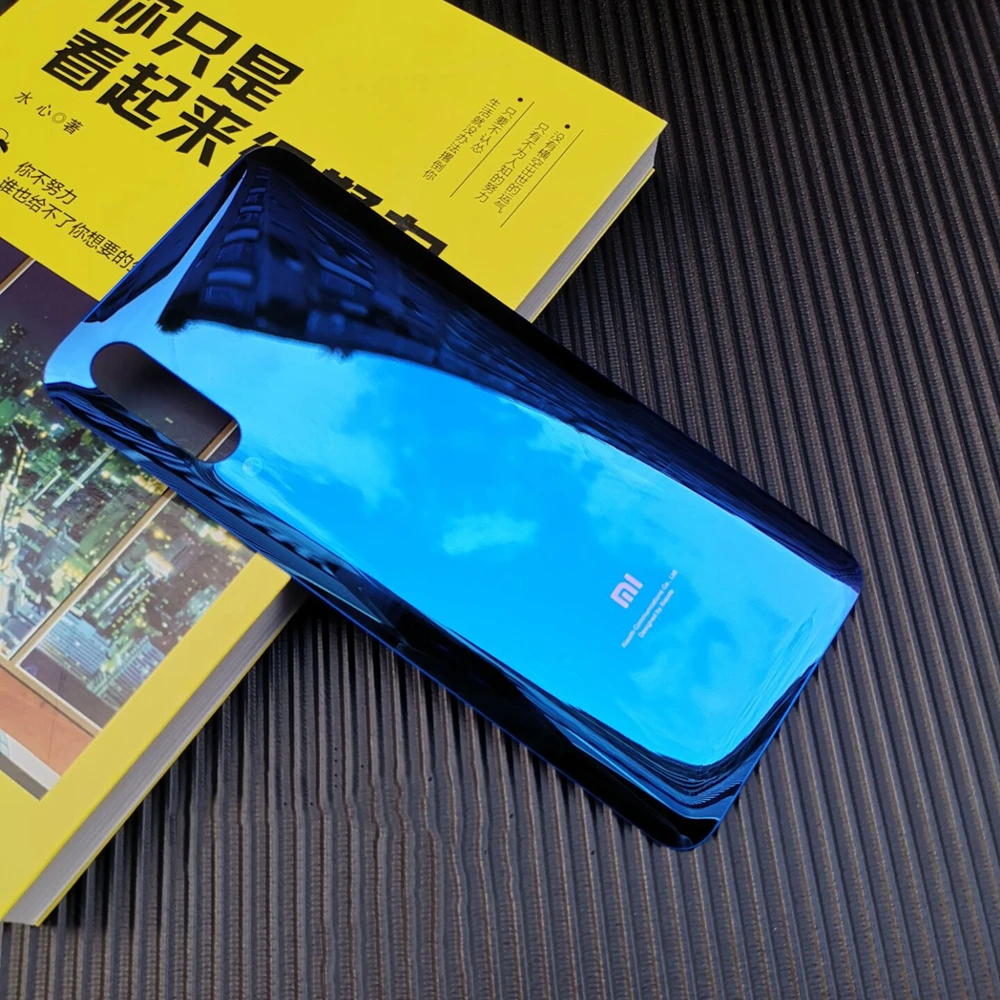 Xiao mi 9 корпус для Xiaomi mi 9 mi 9 батарейный отсек для дверей Стекло mi 9 SE mi 9 SE аккумулятор задняя крышка Запасные части для мобильного телефона
