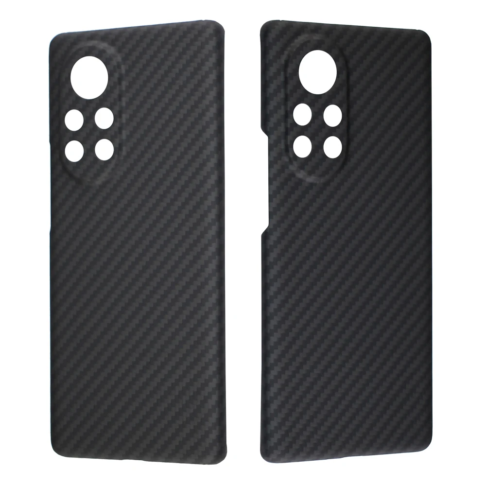 

Shock Protection hull for Huawei Nova8 Nova8 Pro Phone Cases Simple Design kevlar Carbon Fiber Material Ultra-thin Protective