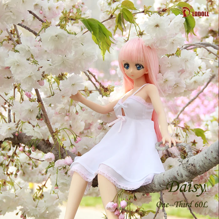 LDDOLL 60 см 1/3 BJD  DD SD SFD силиконовая бесшовная Кукла тело Большая мягкая грудь + глаза