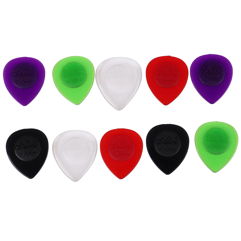 10 stücke elektrische gitarre pick akustische musik picks plektrum 1mm 2mm 3mm dicke gitarre zubehör farbe zufällig free global shippin