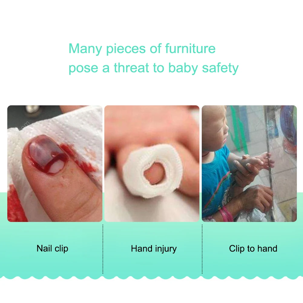 

5pcs Multi-function Drawer ABS Locks Child Lock Protection For Children Hand Safety Kids Safety Plastic Lock Baby Drawer Locks