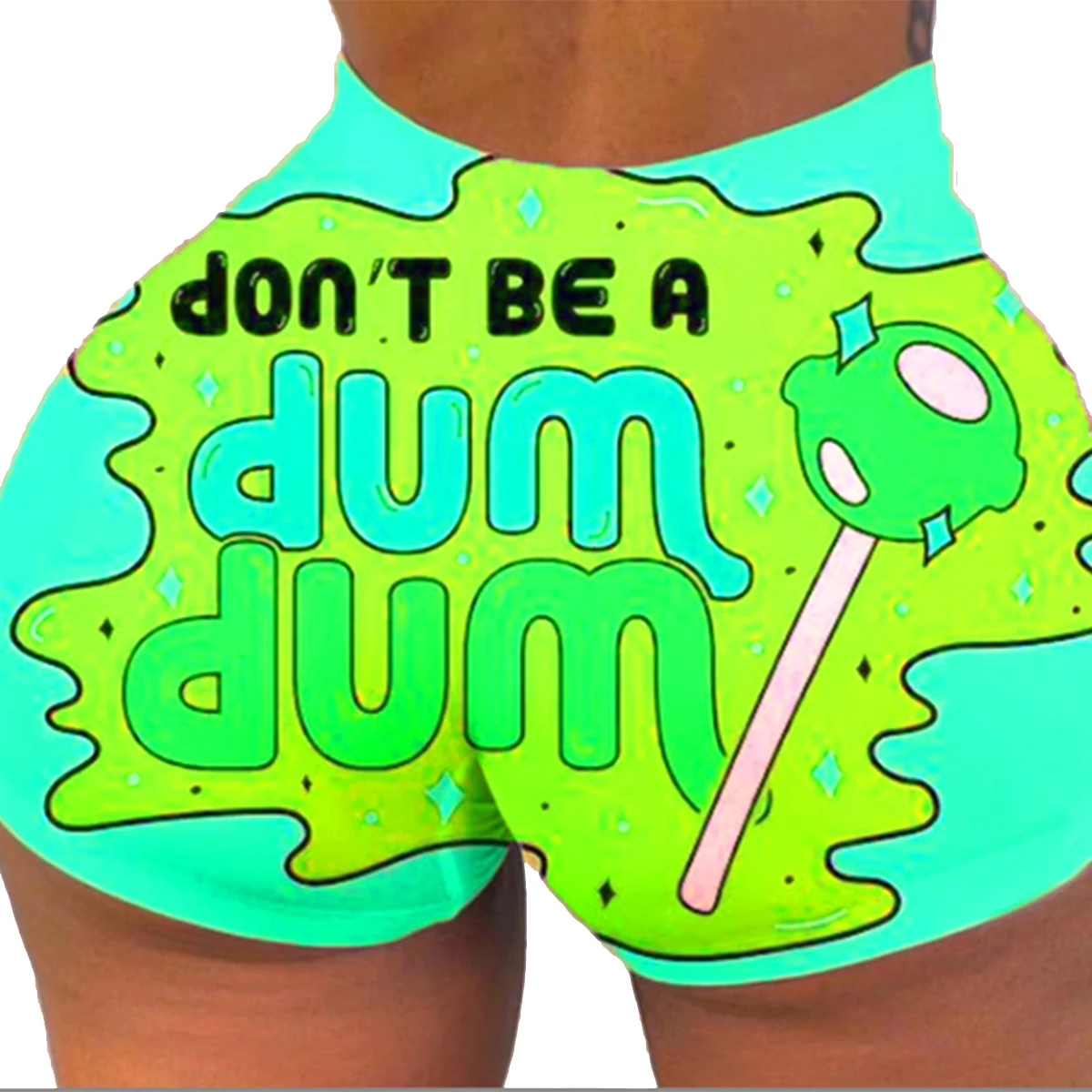 

2020 Hot Womens Shorts Butt Lifting Hot Shorts Fashion Printed Stretch Short Leggings for Gym Sports Fitness