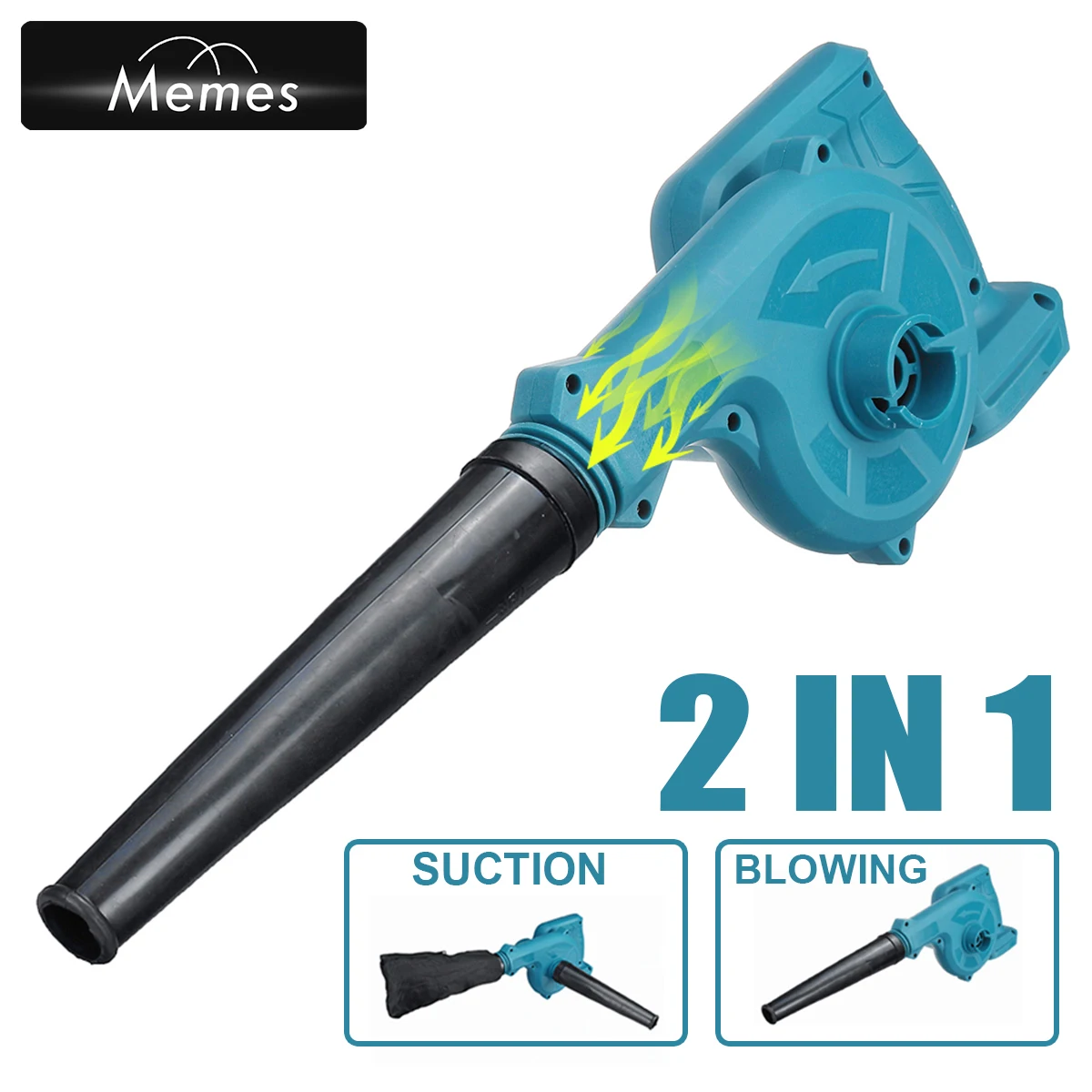 

Cordless Electric Air Blower Vacuum Cleannig Handheld Leaf Computer Dust Collector Cleaner Power Tool For Makita 18V Battery