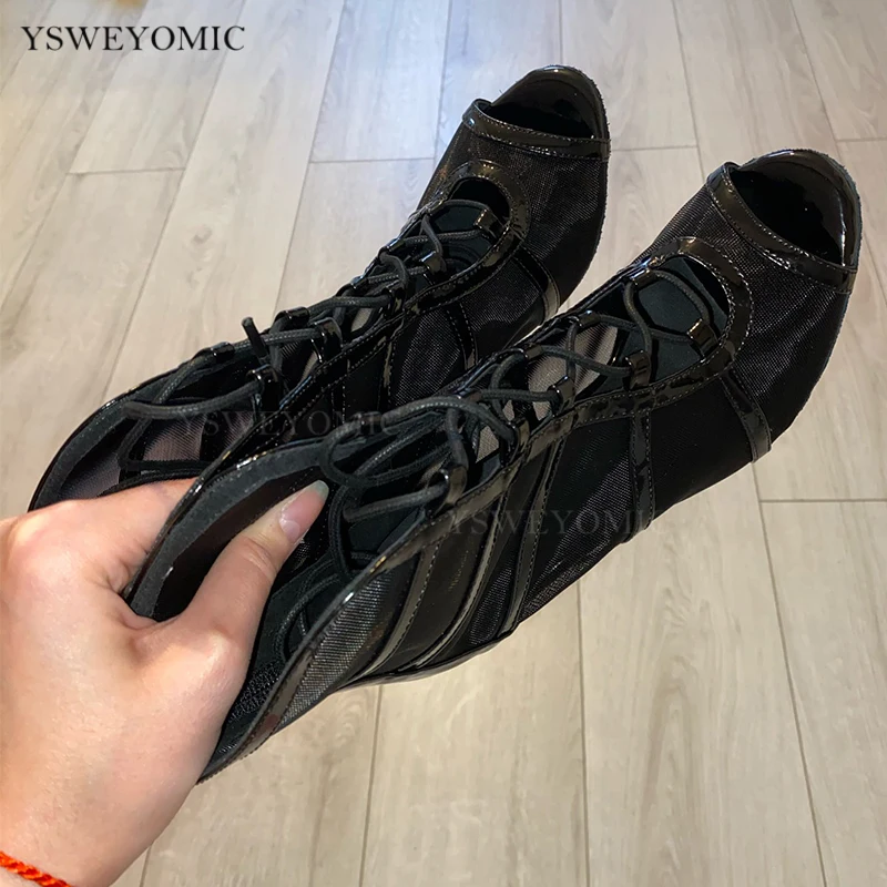 Пинетки женские из искусственной кожи 10 см для танцев джаза танго | Спорт и