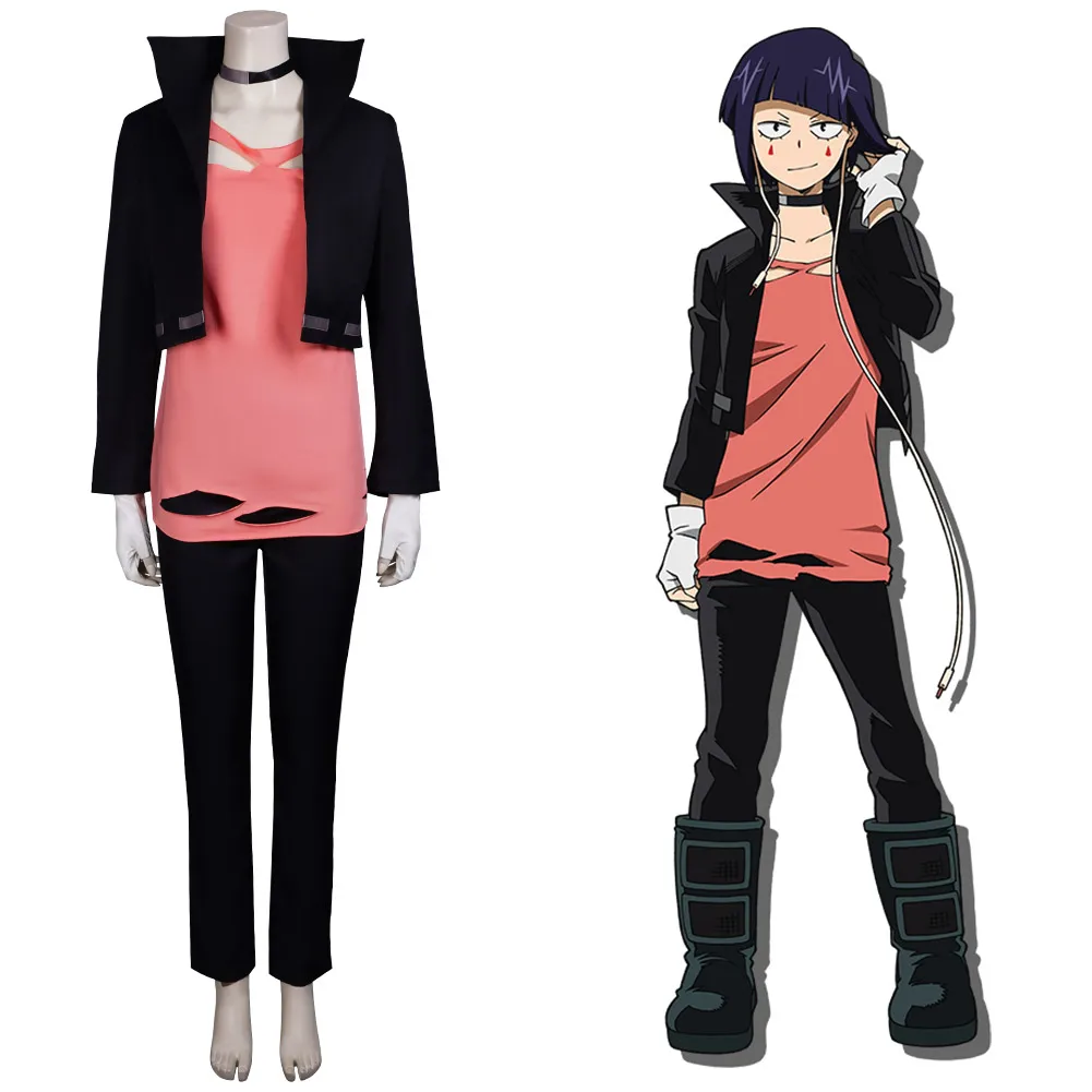 

My Hero Academia Boku no Hero Academia Jirou Kyouka Cosplay Costume Outfits Halloween Carnival Suit