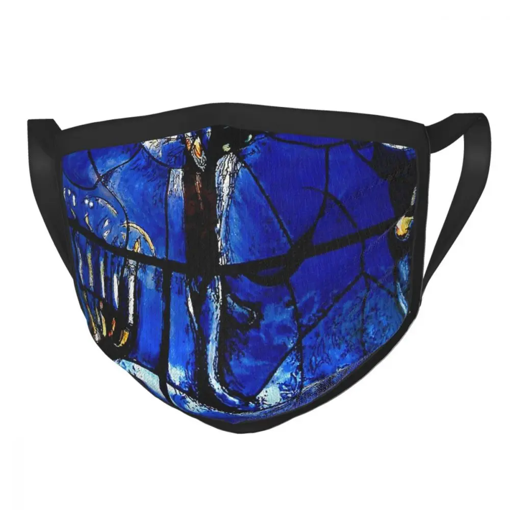 

Marc Chagall Glass Panel Reusable Mouth Face Mask Anti Haze Mask Protection Mask Respirator Mouth Muffle