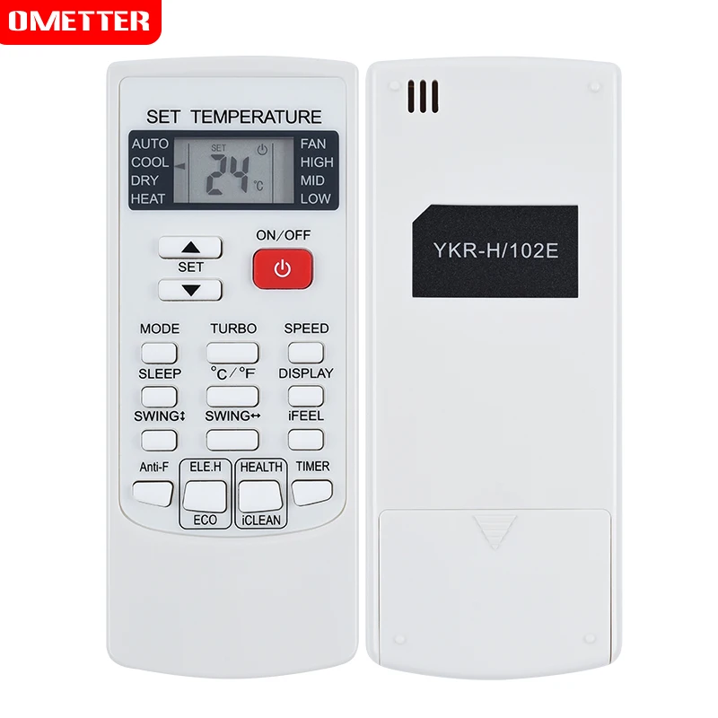 Nuevo Оригинальный Универсальный AC/C Пульт YKR H/102E para AUX H102E de control компрессор воздуха
