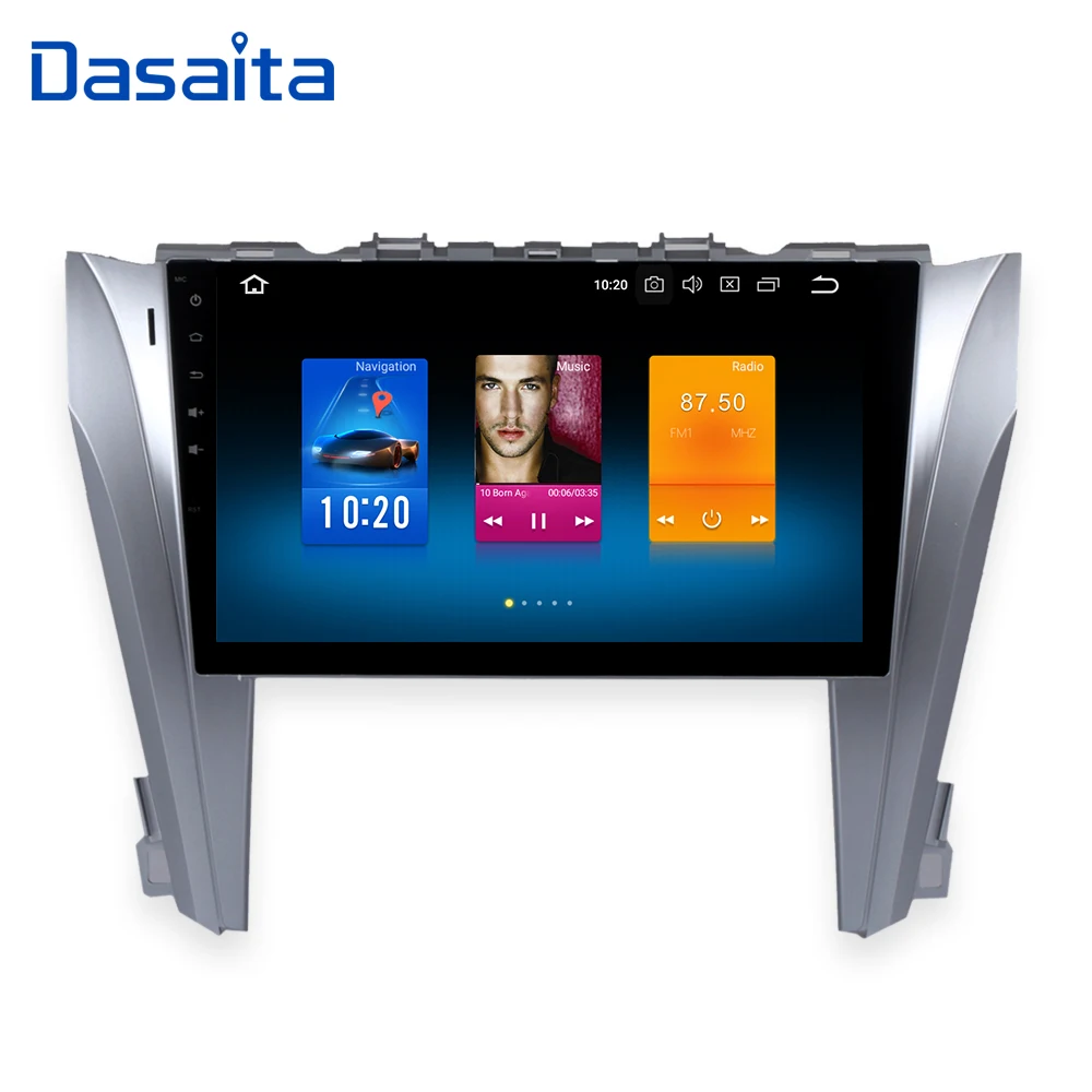 Dasaita 10," ips экран Авторадио 2 din android 9,0 gps для toyota camry головное устройство Восьмиядерный автомобильный стерео навигация