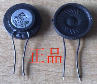 

Waterproof speaker with wire 8R 8 0.3W speaker speaker with wire diameter 26MM height 6.5MM line length 27MM