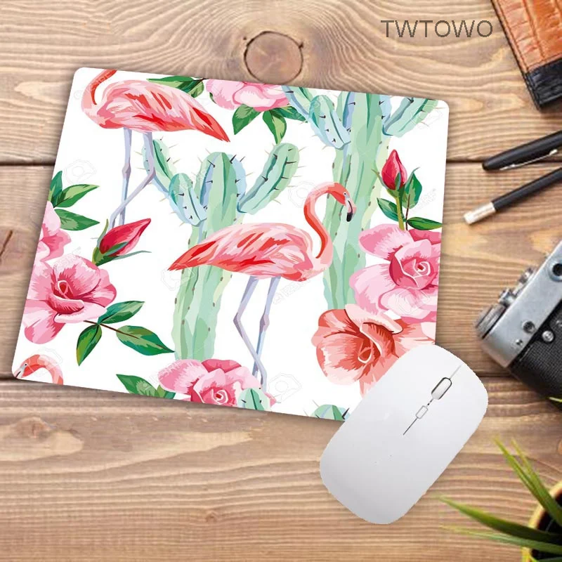 

Promotion Russia Flower Cactus Gaming Small Size 22X18CM Speed Mouse Pad Computer Mousepad Best Mats For Gamer Mat