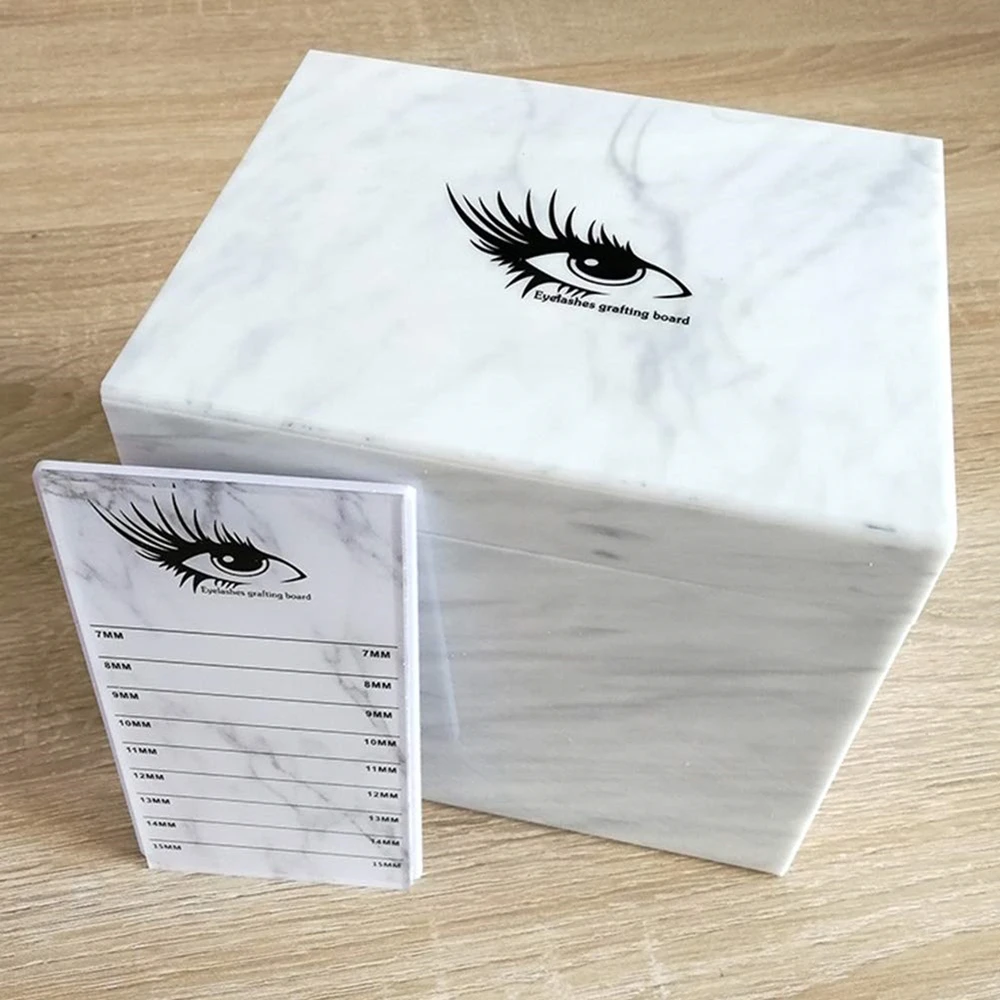 

10 Layers Acrylic Eyelash Storage Box, Makeup False Eyelashes Glue Pallet Holder Display Organizer Grafting Eyelashes Extension