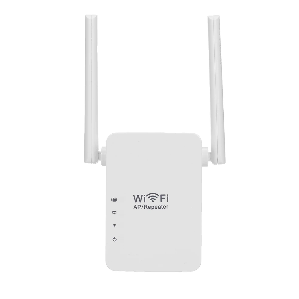 

WR13 WIFI Repeater Wireless WiFi Range Extender Booster 300Mbps Router WIFI Signal Booster 2 Antennas WI-FI Repeater