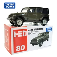 takara tomy tomica scale 165 jeep wrangler 80 off road vehicle alloy diecast metal car model vehicle toys gifts collections
