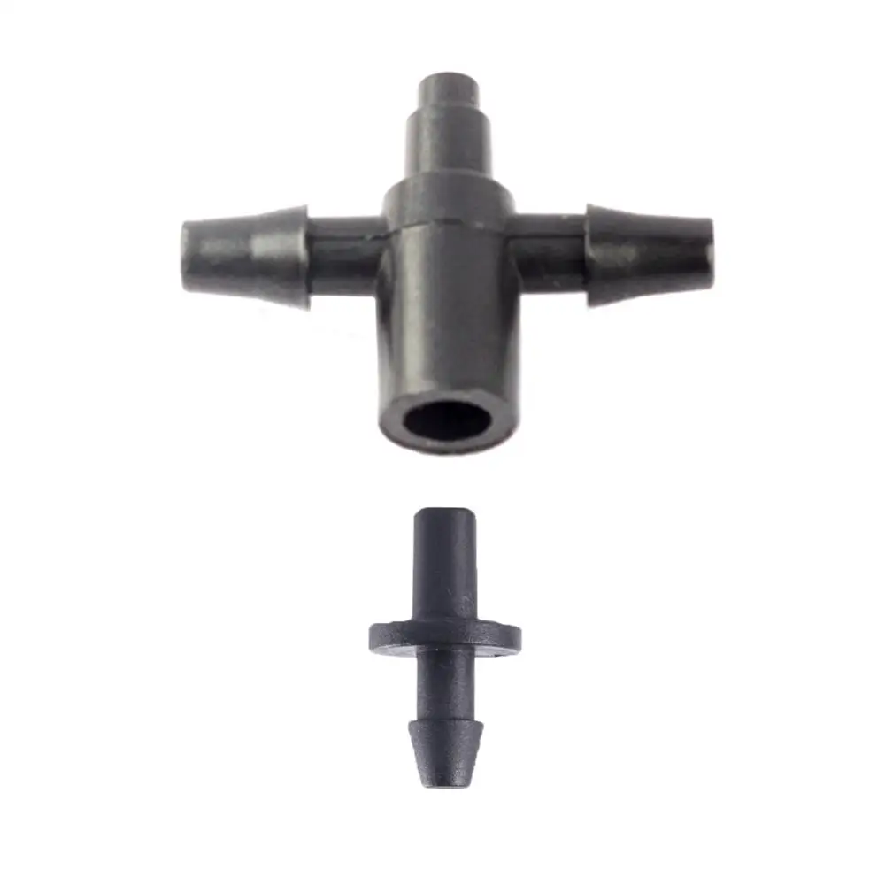 3/5 mm Single Barb Connector Water Quick Coupling Pipe Plastic for Garden Irrigation 3/5mm Hose | Дом и сад