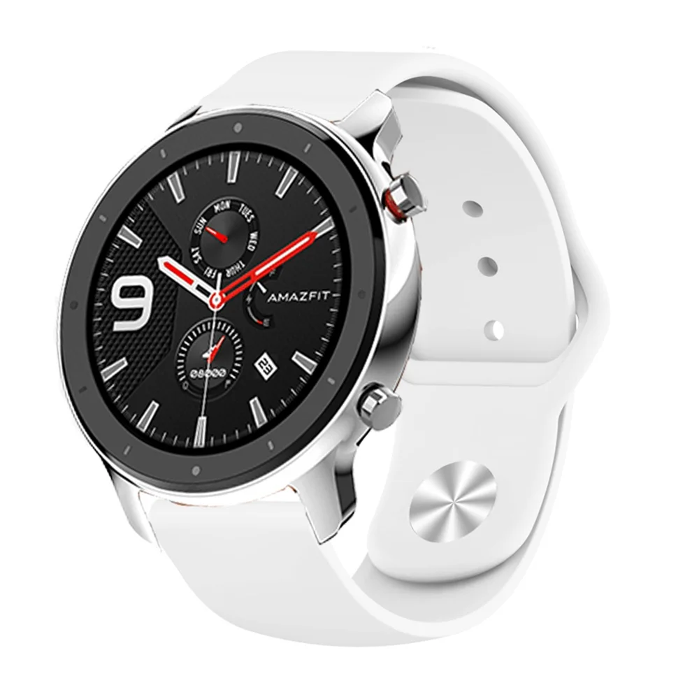 Ремешок 22 мм 20 мм для смарт-часов Polar Vantage M, ремешок для huawei Watch GT, ремешок для часов Hnonr, Волшебный силиконовый ремешок на запястье