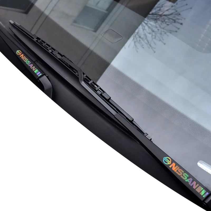 Креативные наклейки с эмблемой автомобильные декоративные на стеклоочистители