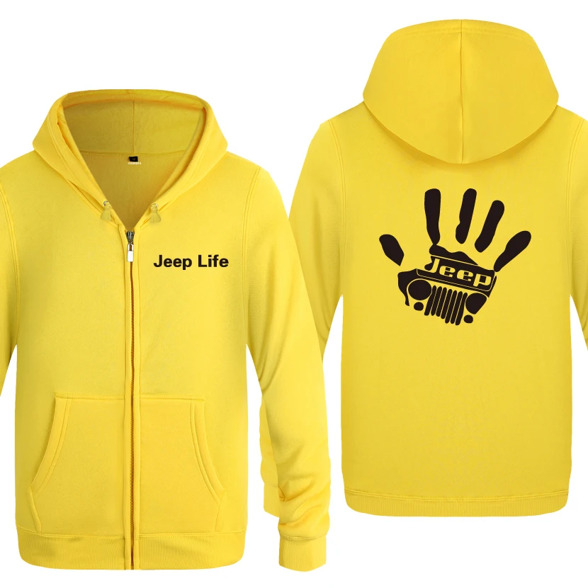 Автомобильный волна отпечаток гриль Wrangler клуб толстовки с капюшоном верхняя