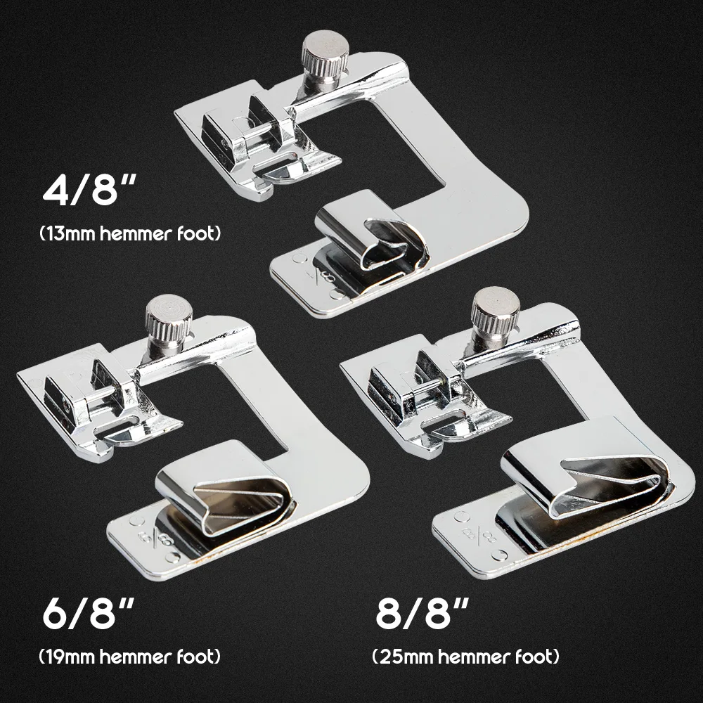 3 шт. набор прижимных лапок для швейных машин Brother Singer|Швейные машины| |