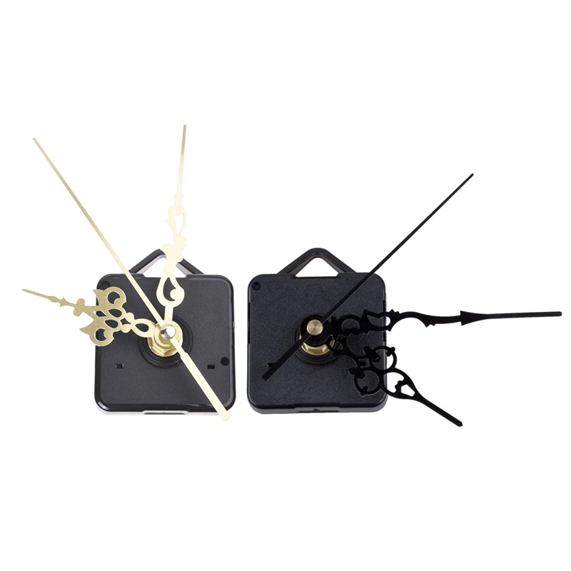 

Third-Hand Quartz Clock Movement Mechanism Is Golden In Color & DIY Design Art Digit Wall Clock