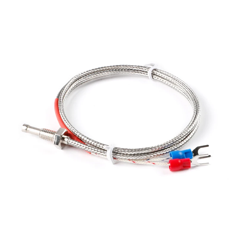 

WRNT-02 M6 Screw K Type 1M проводной кабель, термопара, датчик температуры для промышленного регулятора температуры