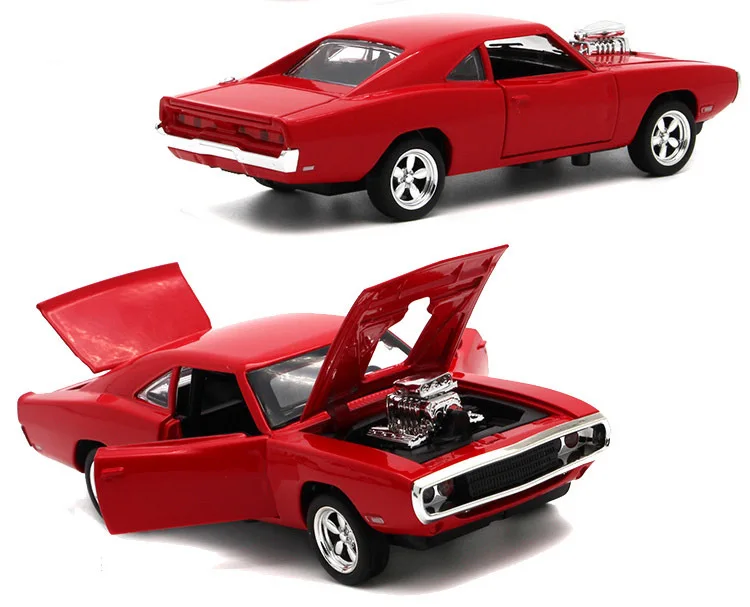 Скорость-7 модель автомобиля Dodge Challenger спортивные машины детские трусы-боксеры, детские игрушки сплава Модель автомобиля