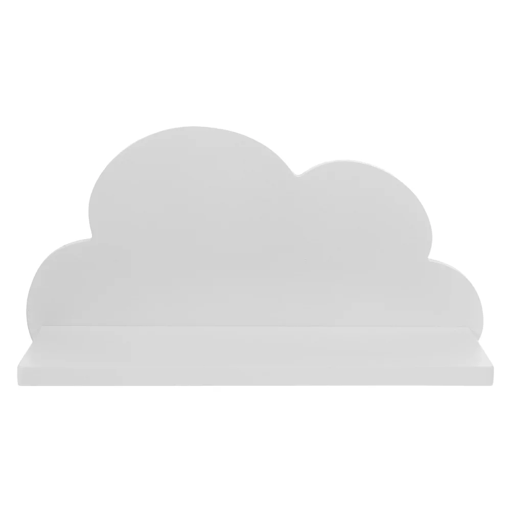 1 шт. деревянная перегородка в форме облака полка плавающая для дома хранения на