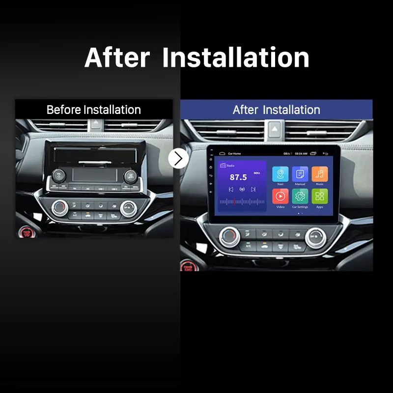 $57.13 7 inch/9 inch/10 inch Universal Android 10.0 GPS Navi Car Stereo Multimedia Player For Honda VW Hyundai Kia Suzuki Toyota Nissan