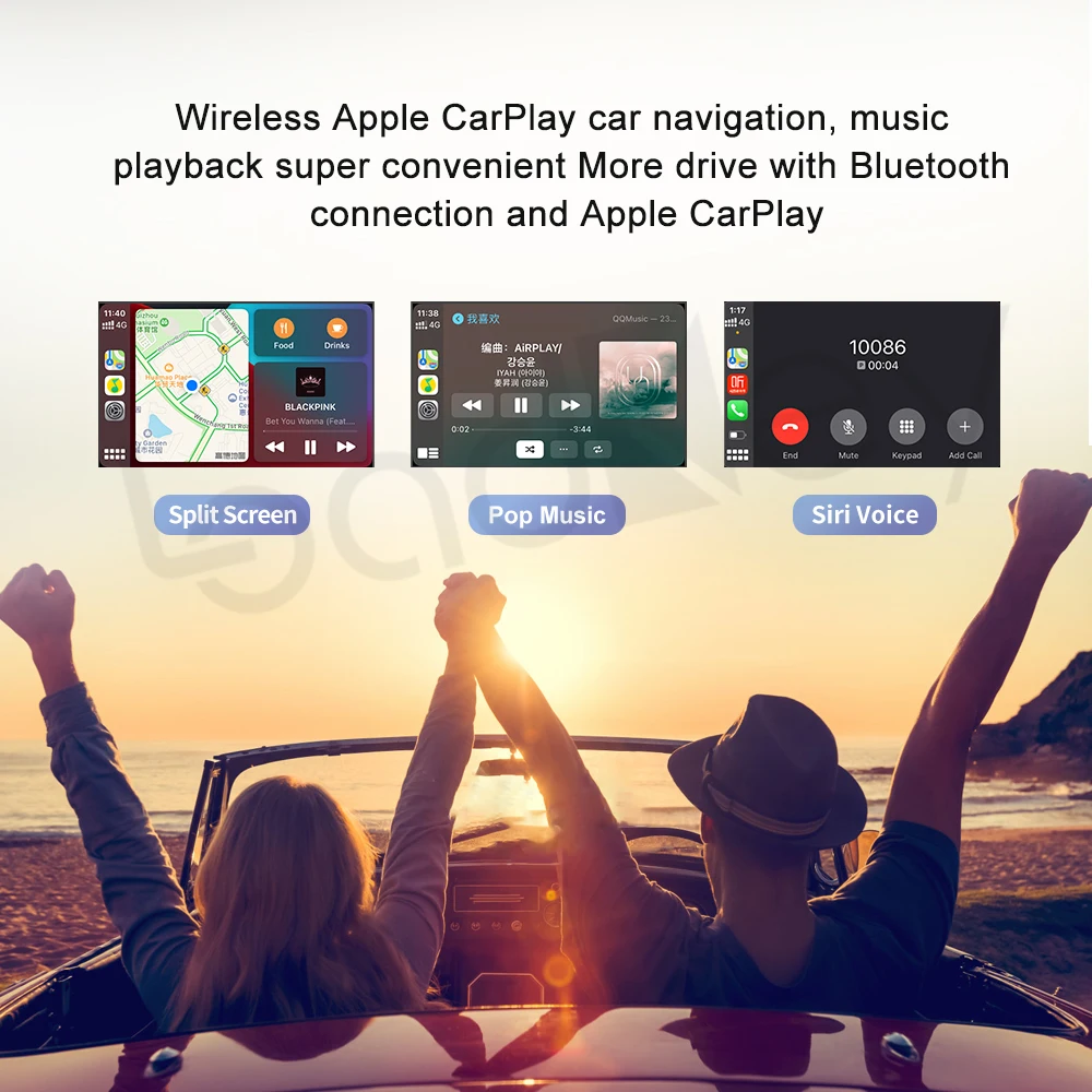 carlinkit 3 carplay wireless activator for mercedes mazda chevrolet citroen ford honda hyundai jeep kia toyota bmw carbon fiber free global shipping