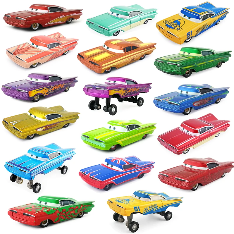 Disney Pixar машина Lightning McQueen Ramone семьи 1:55 литья под давлением металлический сплав